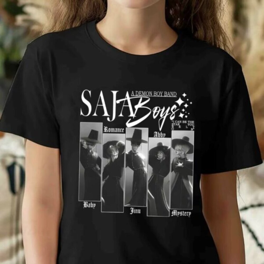 Saja Boys Shirt, A Demon Boy Band Shirt, Kpop Demon Hunters Shirt